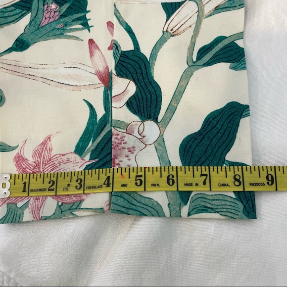 Ann Taylor factory botanical print ankle pants. - Picture 11 of 16